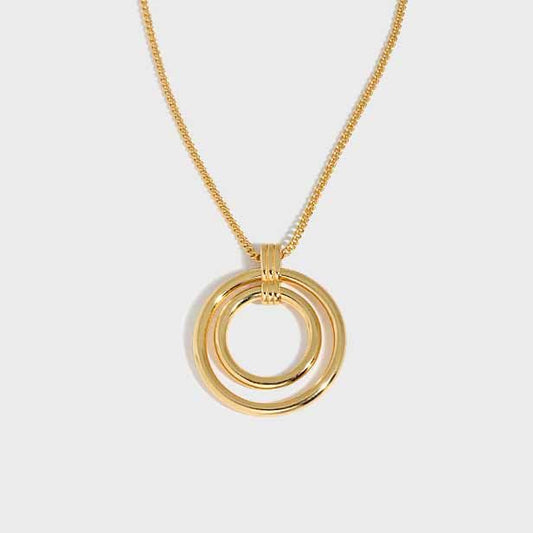 Circle Rings Necklace